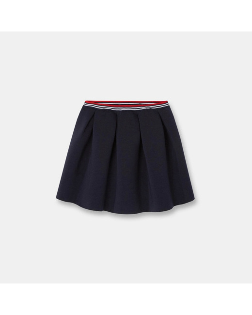 Jupe patineuse bleue fille