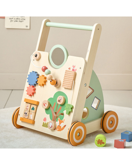 Chariot de marche bébé multi-activités Forêt
