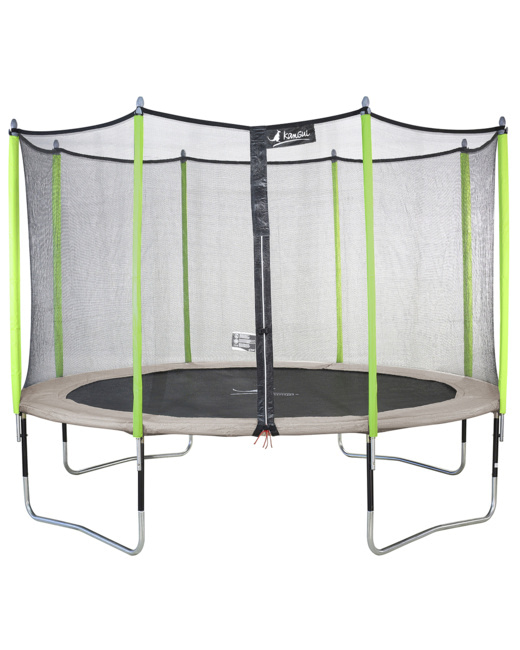 Trampoline de jardin 426 cm + filet de sécurité  JUMPI