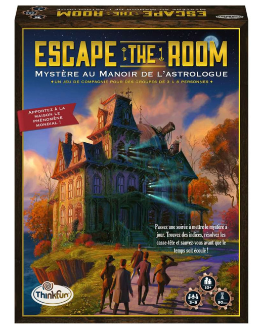 Escape the Room - Mystère au Manoir de l’astrologue - de 10 ans