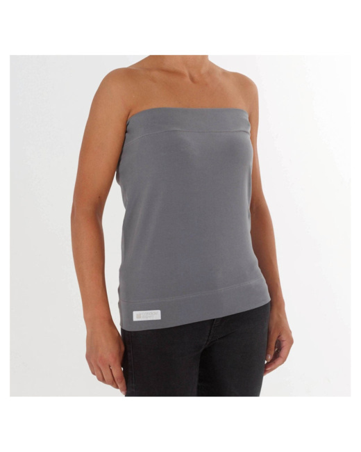 Bandeau peau à peau tube gris L/XL