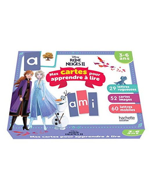 Disney - La Reine des neiges 2 - Mes cartes pour apprendre à lire
