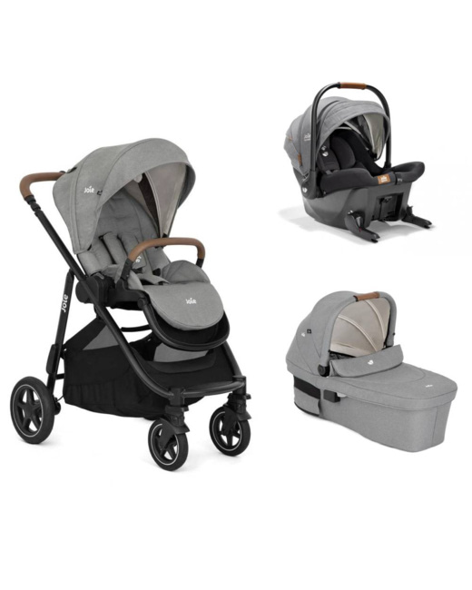 Poussette trio versatrax + siège auto sprint + nacelle ramble xl 