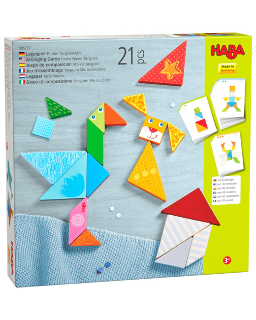 Jeu d'Assemblage Tangram-Mix