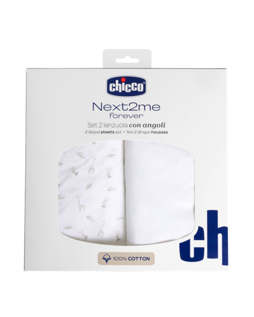Set 2 Draps En Coton pour Next2me Forever