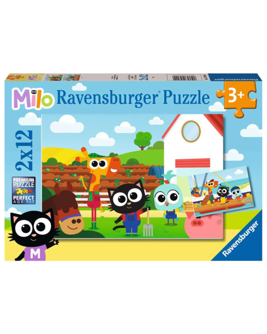 Puzzle Fermier ou pêcheur ? / Milo - de 3 ans