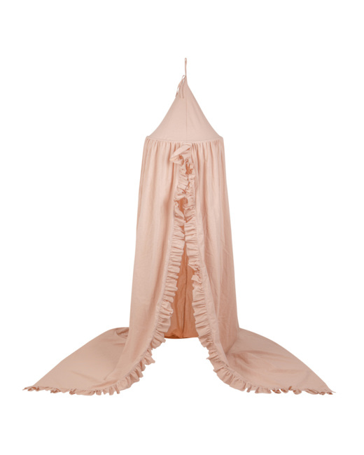 Ciel de lit Boho vanille