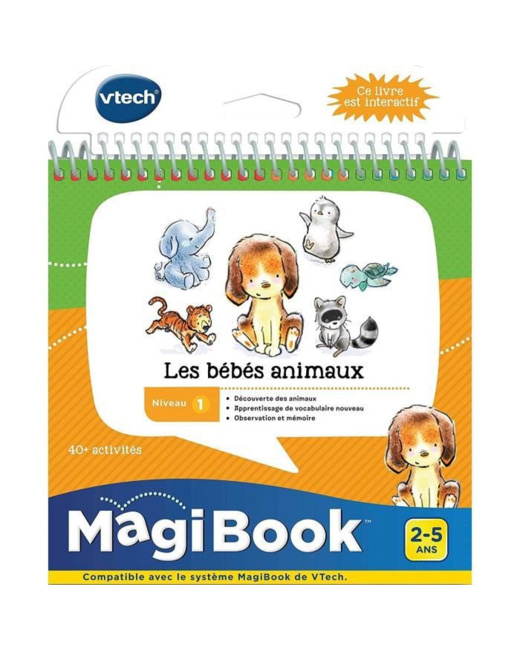 Livre éducatif VTech MagiBook "J’apprends Les Formes Et Couleurs" - Figurine Dinosaure, Niveau Maternelle 2-5 Ans - 11