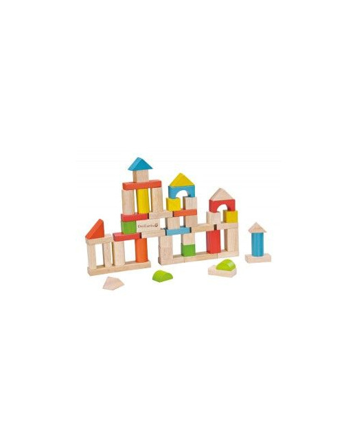Seau de 50 cubes en bois