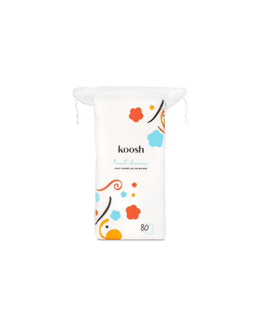Maxi carrés de coton bio