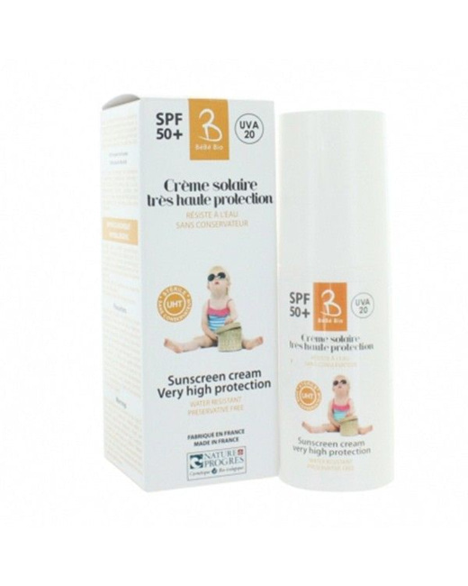 Crème solaire haute protection bébé