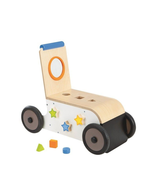 Chariot de marche évolutif en bois Woody