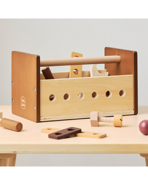 Boîte À Outils En Bois noyer
