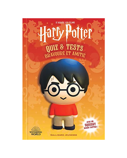 Livre Harry Potter - Quiz Et Tests : Bravoure Et Amitie (Livre Squ