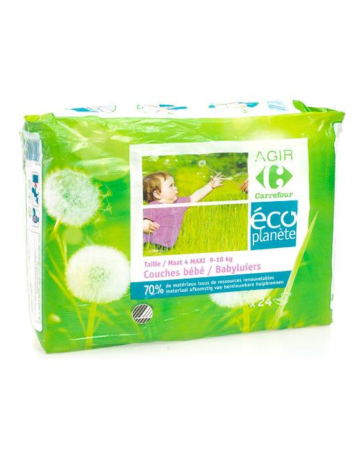 Couches Carrefour Agir Eco Planète