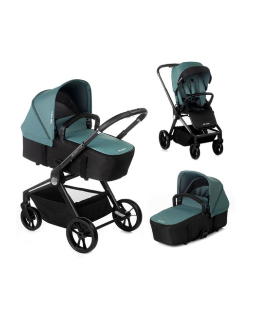 Poussette duo stratos avec nacelle stratos