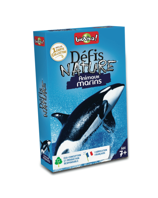 Jeu éducatif Défis Nature - Animaux marins