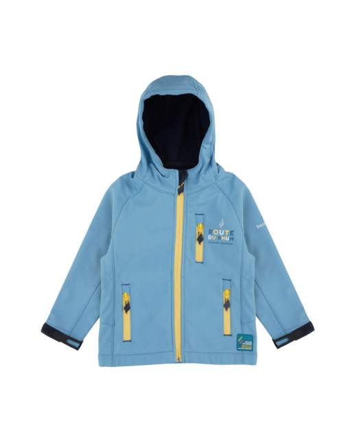 Veste softshell Kids Route du Rhum - Destination Guadeloupe - Bleu Dauphin