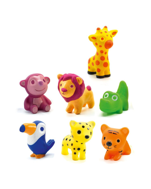 7 animaux de la savane Troopo-savana
