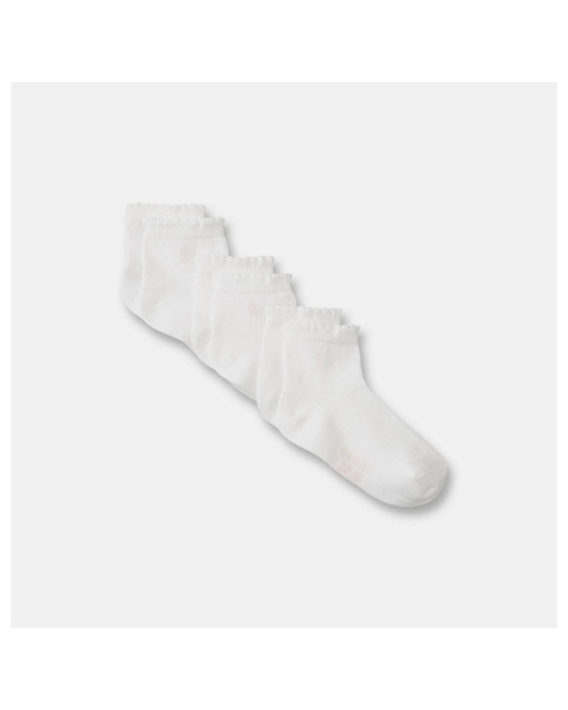 Socquettes blanches (lot de 3) bébé fille