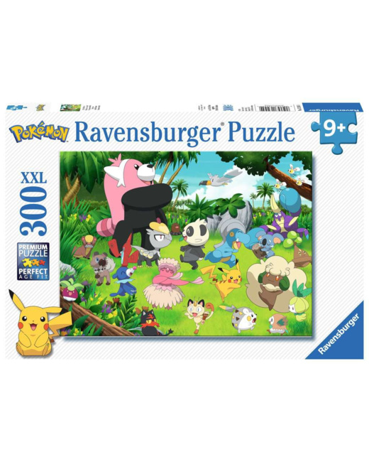 Puzzle Pokémon sauvages - de 9 ans
