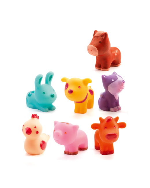 7 animaux de la ferme Troopo-farm