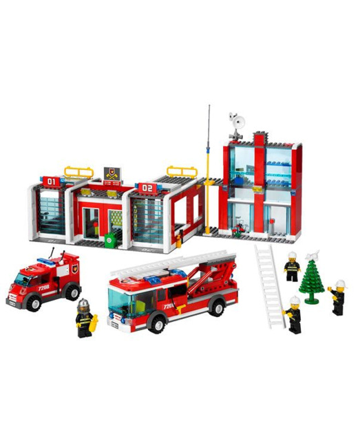 La caserne des pompiers