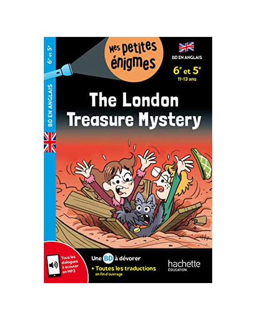 The London Treasure Mystery - 6e et 5e - Cahier de vacances 2023