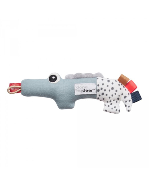 Mini hochet sensoriel Croco