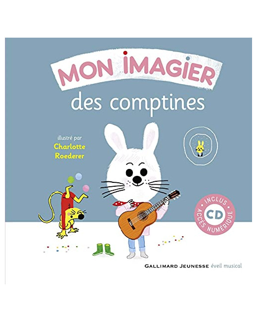 Livre Mon Imagier Des Comptines Livre Cd
