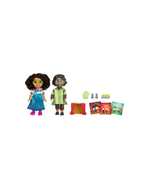 Coffret cadeau Poupées Mirabel et Bruno - Encanto - la fantastique famille Madrigal