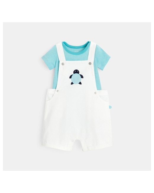 Salopette courte tortue + body