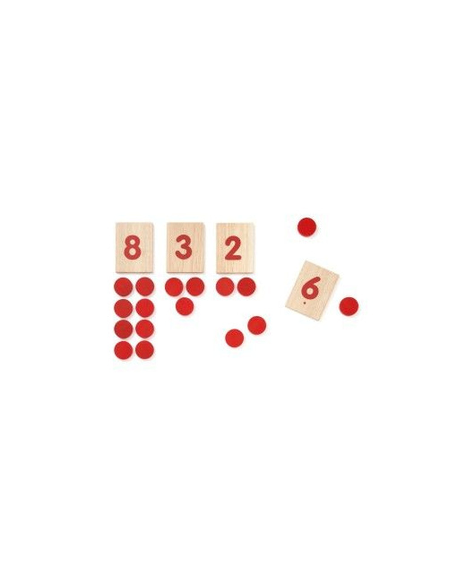 Jeu des jetons Ateliers Montessori