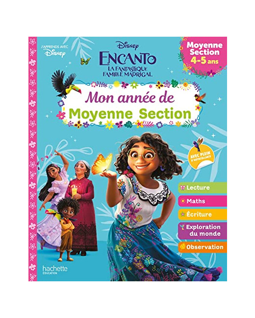 Disney - Encanto - Mon année de Moyenne Section (4-5 ans)