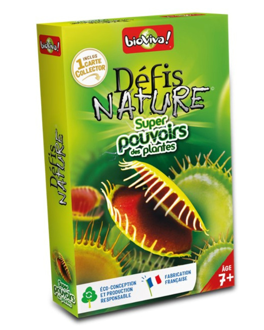 Jeu éducatif Défis Nature - Super pouvoirs des plantes