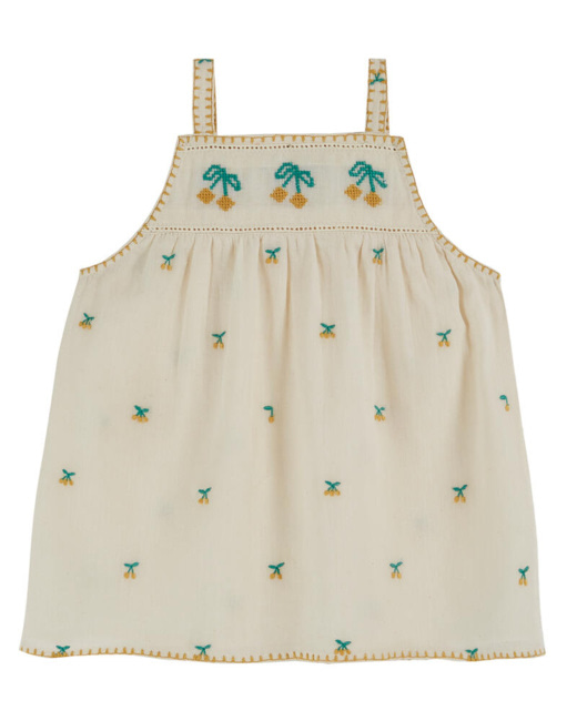Robe broderie Chantilly Cherry