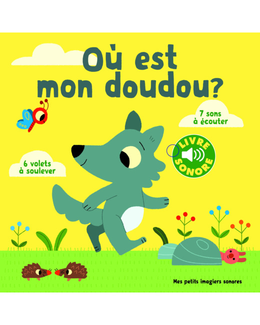 Livre sonore Où est mon doudou ?