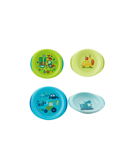 Ensemble assiette plate et creuse