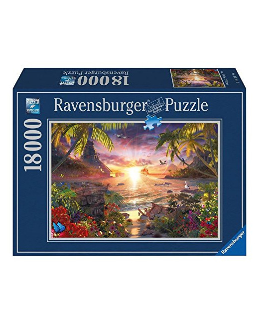 Puzzle - Paradis au soleil couchant