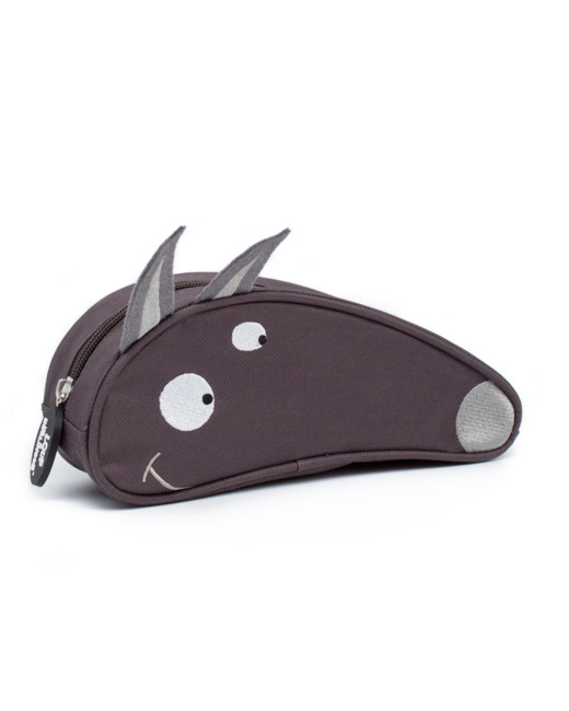 Trousse simple tête animal loup