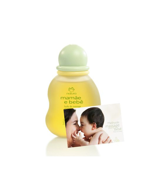 Huile de massage végétale Mamãe e Bebê