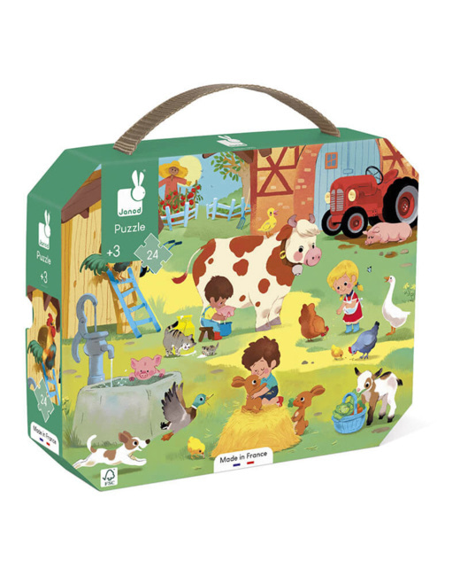 Puzzle Une Journée à La Ferme - 24 pièces