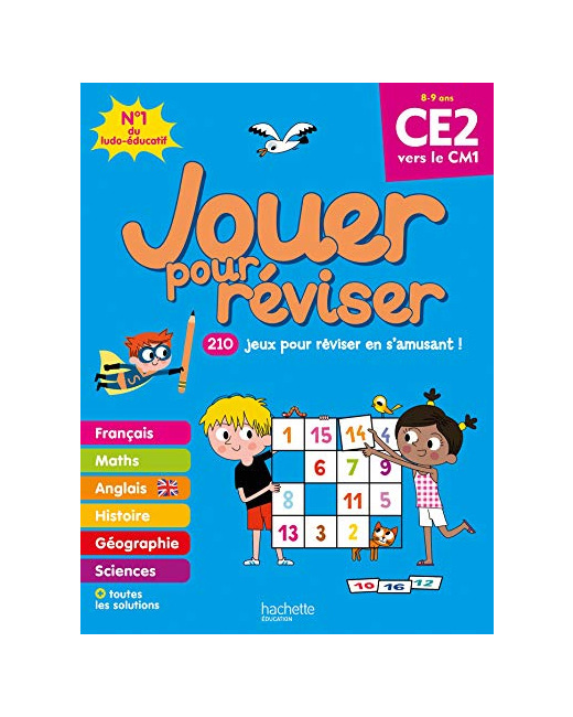Jouer pour réviser - Du CE2 au CM1 - Cahier de vacances 2023
