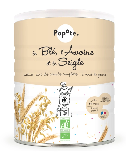 Les Céréales Blé, Avoine et Seigle