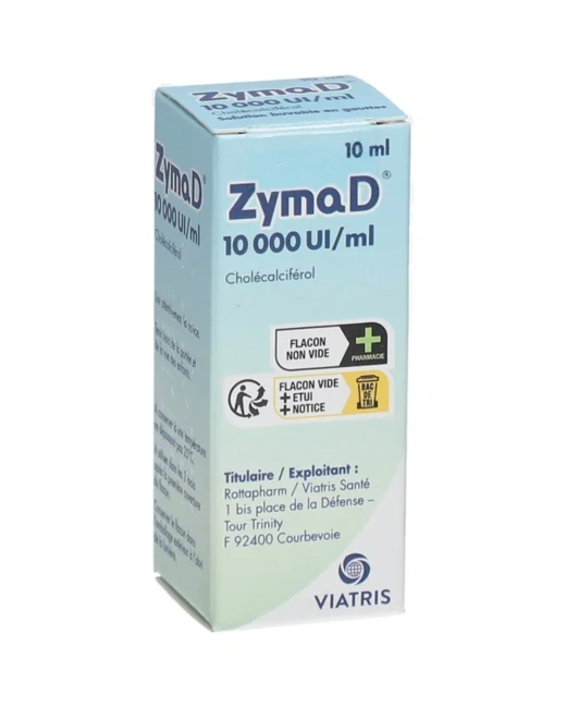Solution buvable gouttes ZymaD 10000 UI/ml