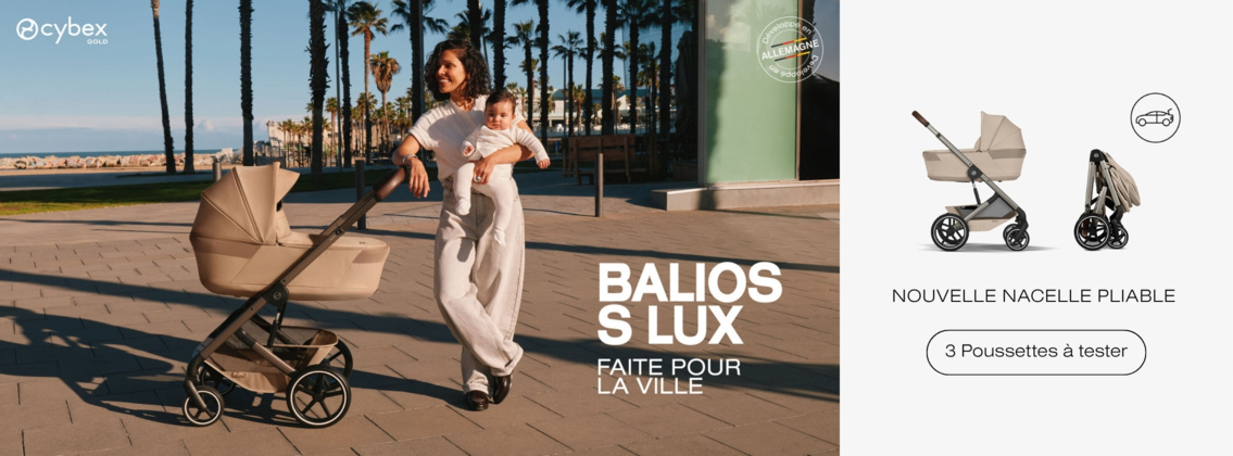 Baby Test poussette BALIOS de CYBEX