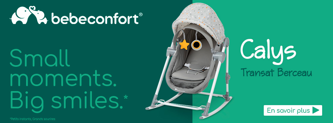 Bebe confort calys, transat bébé balancelle convertible en berceau