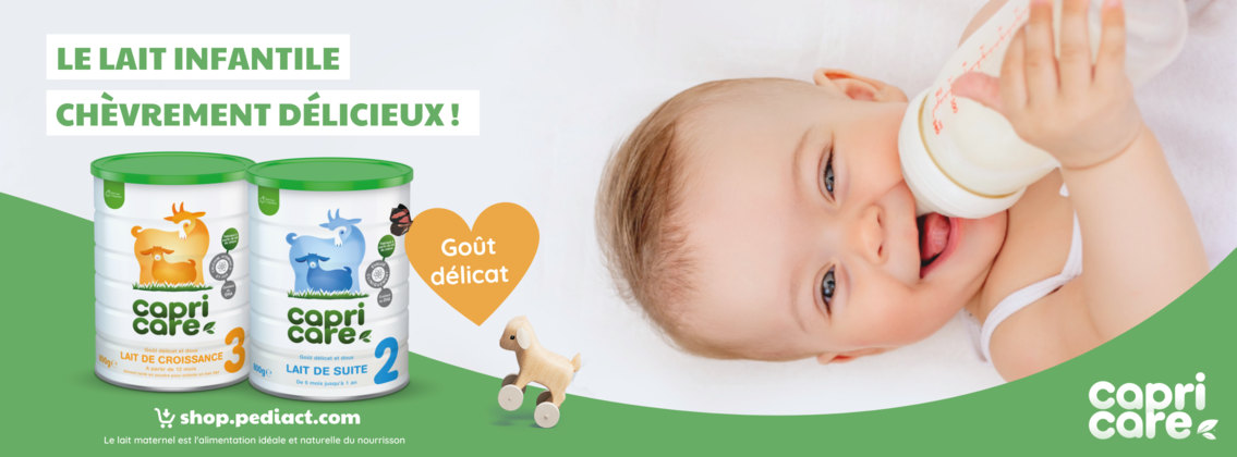 Baby Test Lait infantile 2ème et 3ème âge Capricare