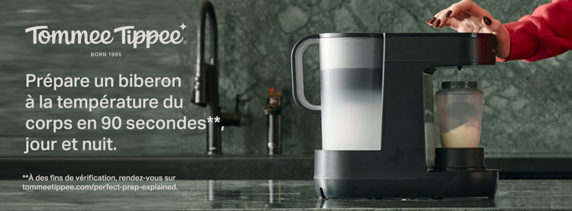 Baby Test Préparateur de biberons PerfectPrep Tommee Tippee