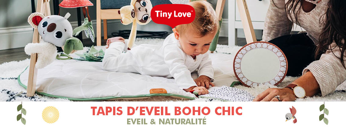 Baby Test Tapis d’eveil Boho Chic Tiny Love